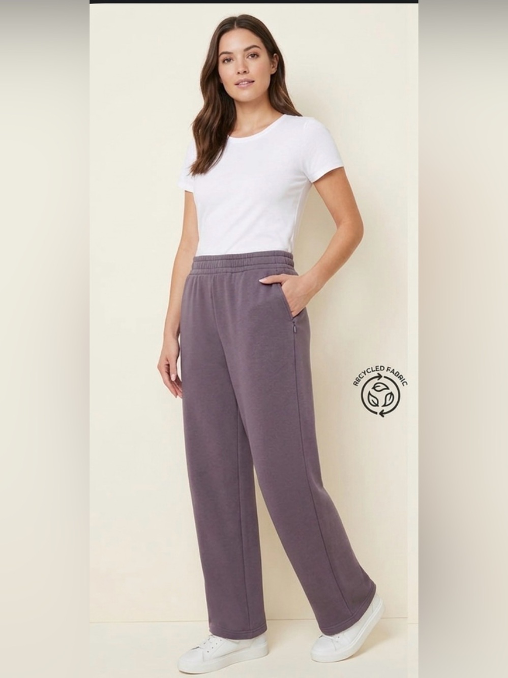 Mondetta women’s small fleece pants purple NWT
